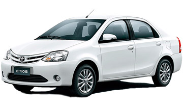 Toyota Etios Car Rental in Delhi