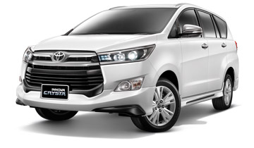 Toyota Innova Crysta Car Rental in Delhi